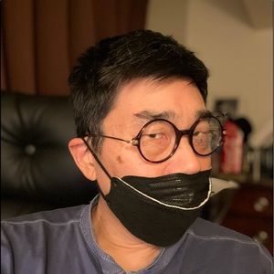 Sophisticated & Stylish Vintage POLO Black Round Eye Glasses 59mm WORN 1x